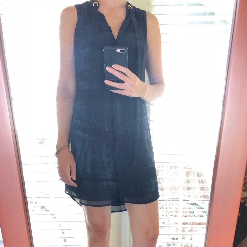 Michael Kors Black Sleeveless Dress